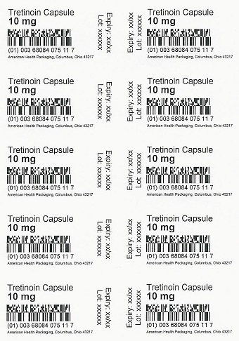 10 mg Tretinoin Capsules Blister