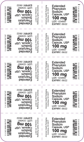 100 mg Extended Phenytoin Sodium Capsule Blister