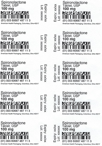 100 mg Spironolactone Tablet 100UD Blister