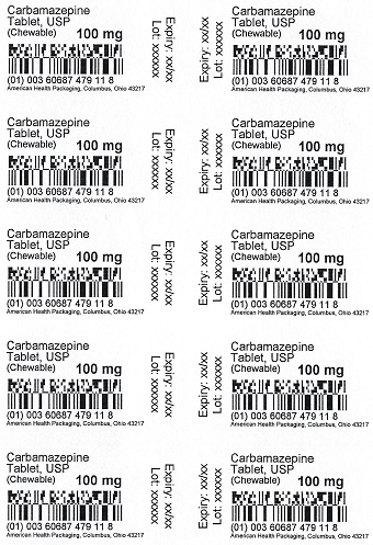100mg Carbamazepine Tablet Blister