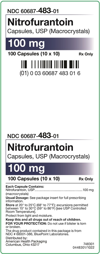 100 mg Nitrofurantoin Carton