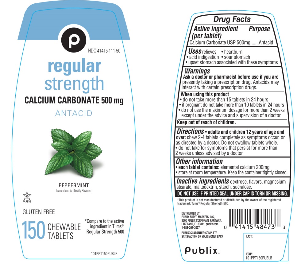 Regular Strength Peppermint Flavor Antacid 150 count