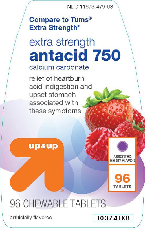 antacid extra strength berry Target 96 count front label