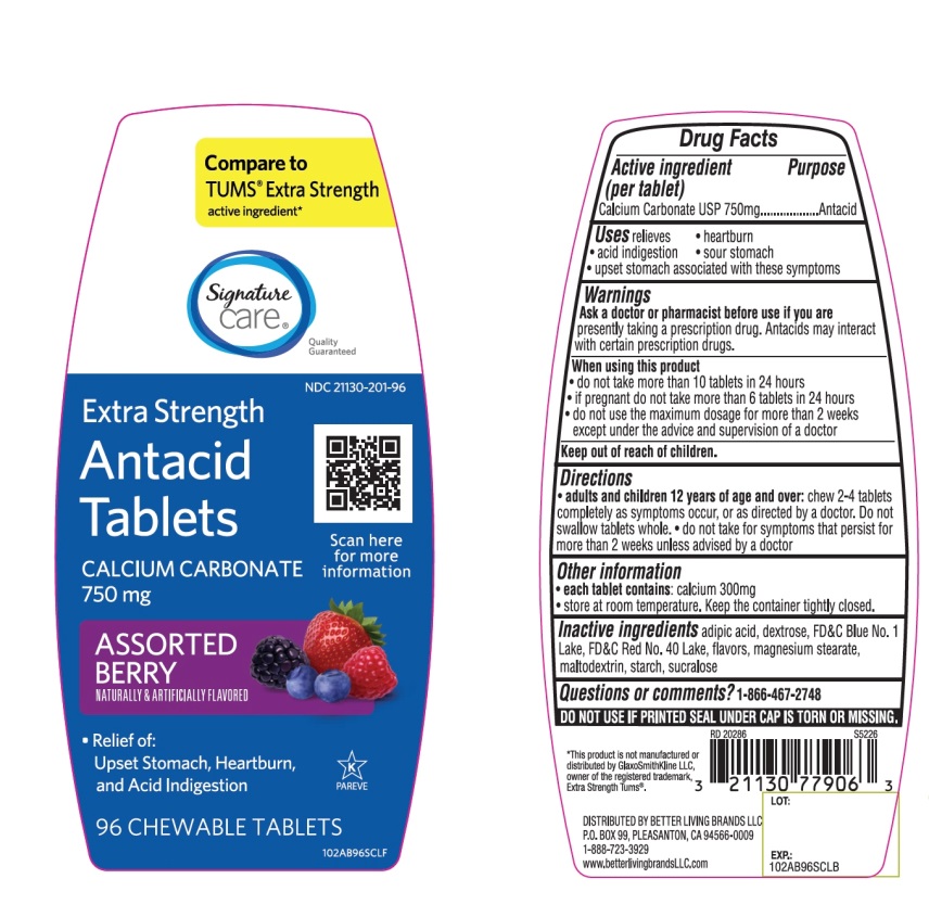 Extra Strength Antacid 96 Chewable Tablets