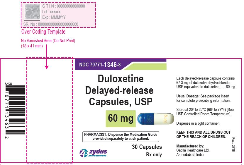 Duloxetine delayed-release capsules