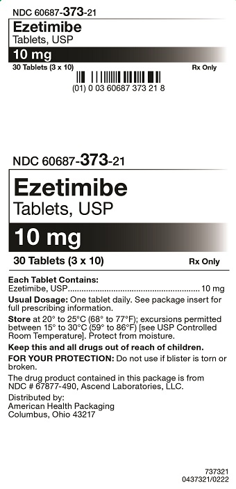 10 mg Ezetimibe Tablet 30UD Carton