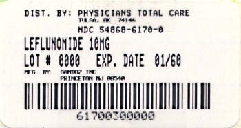 Leflunomide 10 mg Label