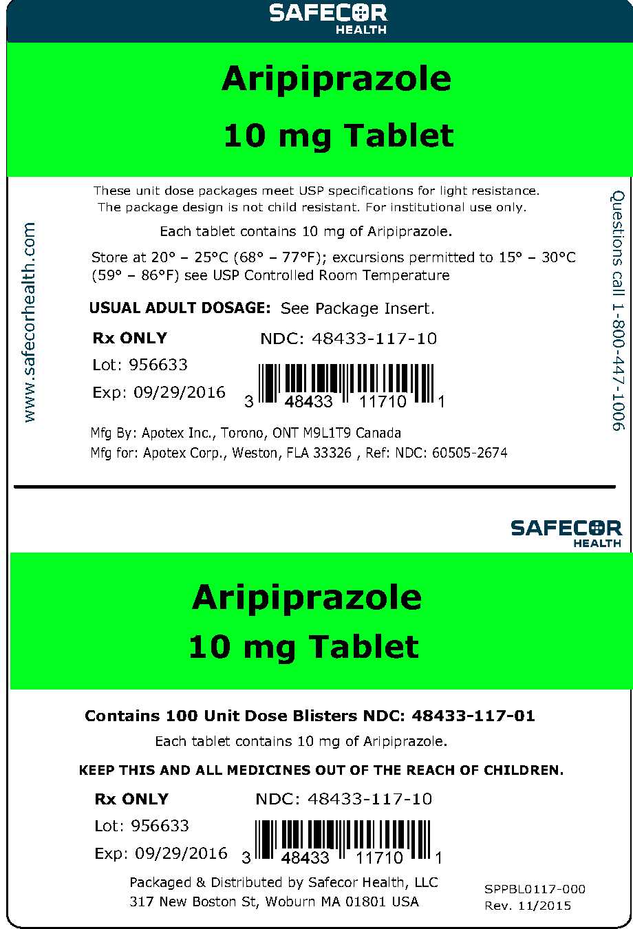 10 mg UD Box of 100 Label