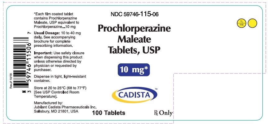 100 Tablets of 10 mg