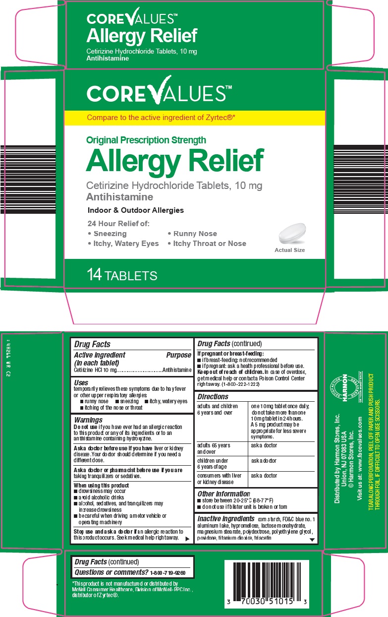 Core Values Allergy Relief | Cetirizine Hydrochloride Tablet while Breastfeeding