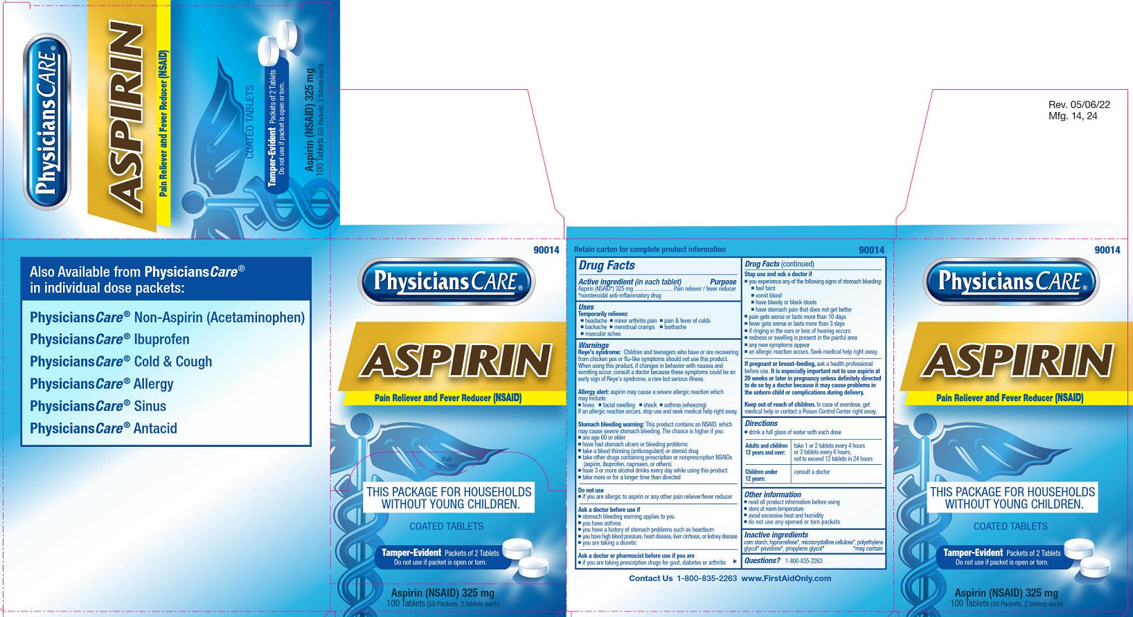 116R 90014_PC-Aspirin LNK Ultratab 5-6-22_Label