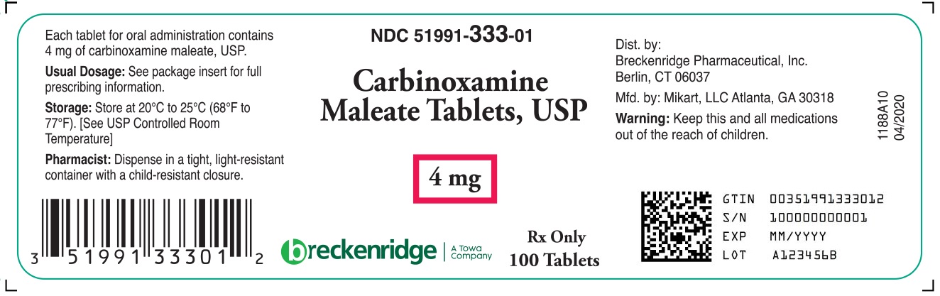 Carbinoxamine Maleate Tablets