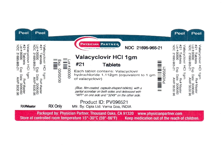 Valacyclovir HCl 1gm