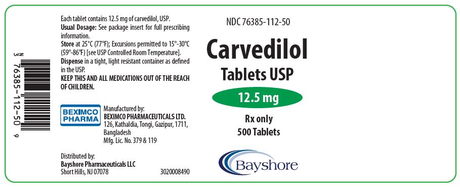 PRINCIPAL DISPLAY PANEL - 12.5 mg container