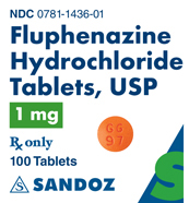 Fluphenazine 1 mg Label
