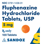 Fluphenazine 5 mg Label
