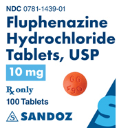 Fluphenazine 10 mg Label