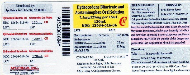 hydro and apap label
