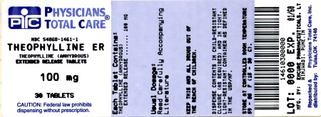 image of 100 mg label