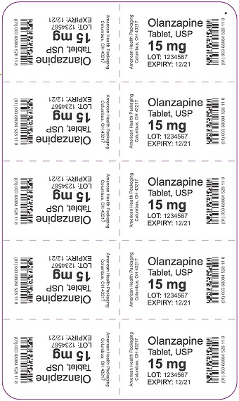 15 mg Olanzapine Tablet Blister