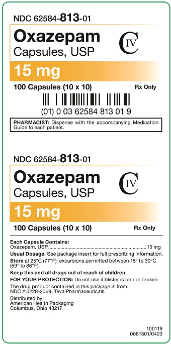 15 mg Oxazepam Capsules Carton