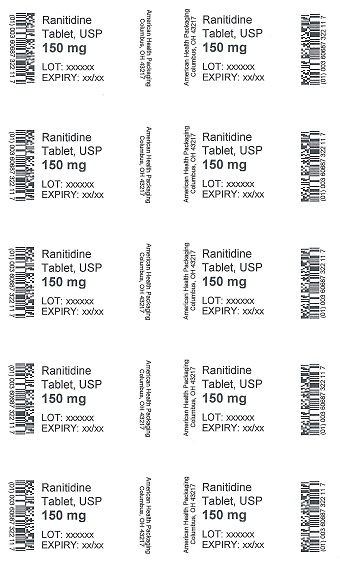 150 mg Ranitidine Tablet Blister