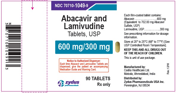 abacavir sulfate and lamivudine tablet
