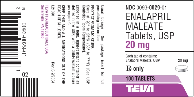 Image of 20 mg Label