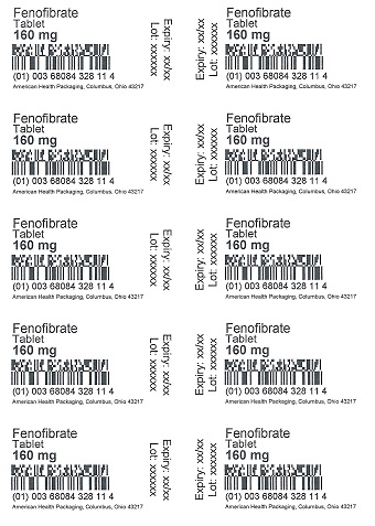 160 mg Fenofibrate Tablet Blister