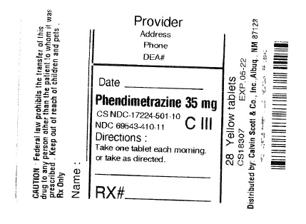 Phendimetrazine  Tartrate