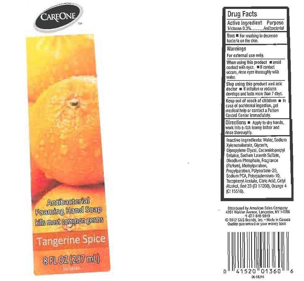 Care One Antibacterial Tangerine Spice | Triclosan Liquid Breastfeeding