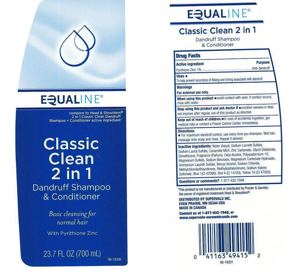 Equaline Classic Clean 2 In 1 | Pyrithione Zinc Liquid Breastfeeding