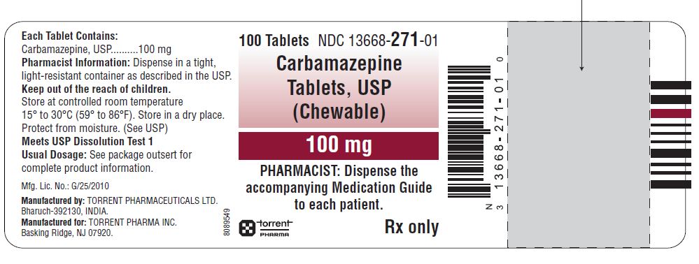 Carbamazepine Tablets (Chewable) 100mg