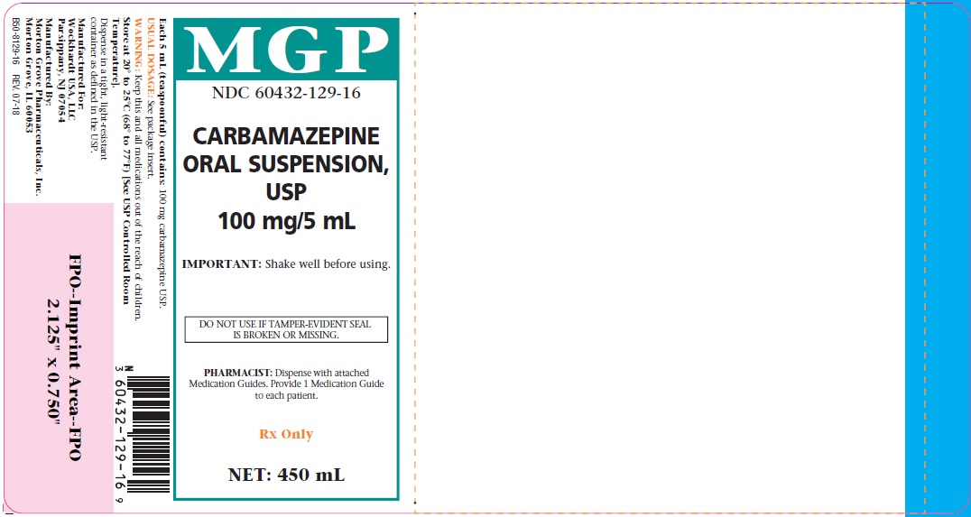 Carbamazepine Oral Suspension Label