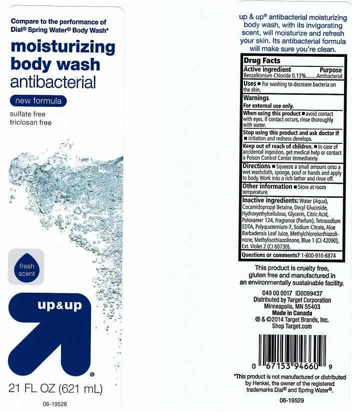 Up And Up Moisturizing Body Wash | Benzalkonium Chloride Liquid while Breastfeeding