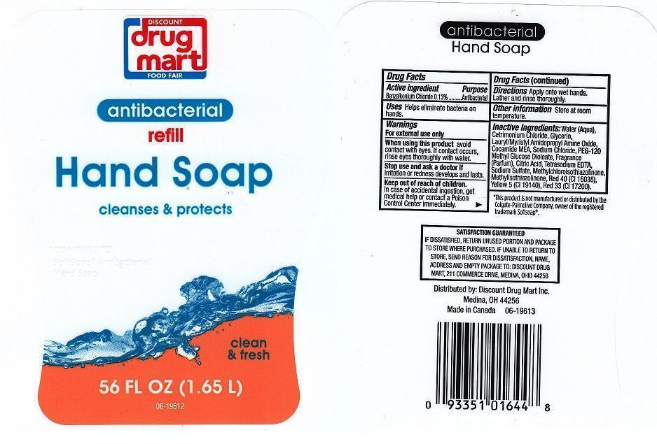 Discount Drug Mart Antibacterial Clean And Fresh | Benzalkonium Chloride Liquid Breastfeeding