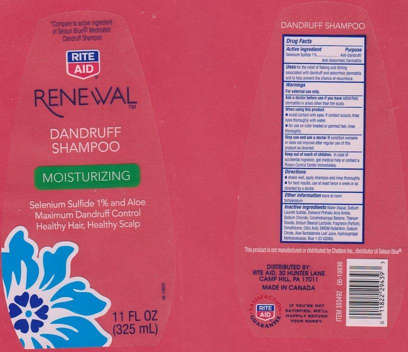 Renewal Dandruff Moisturizing | Selenium Sulfide Liquid Breastfeeding