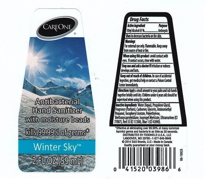 Careone Antibacterial Hand Sanitizer Winter Sky | Ethyl Alcohol Liquid Breastfeeding