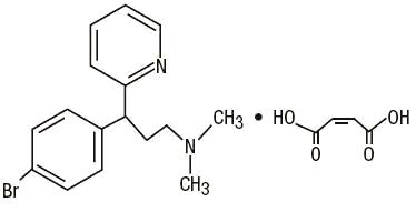 brompheniramine maleate chemical structure