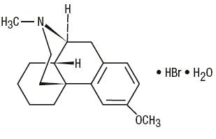 dextromethorphan hydrobromide chemical structure