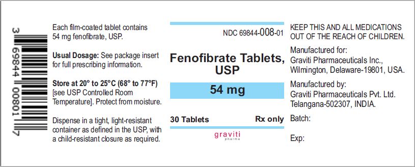PRINCIPAL DISPLAY PANEL - 54 mg Tablet Bottle Label