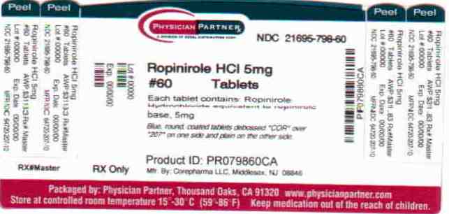 Ropinirole HCl 5mg