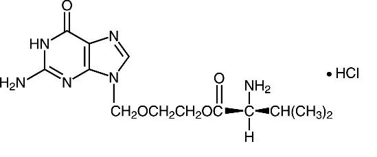 Structured formula for Valacyclovir