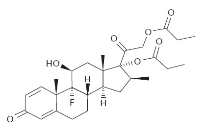 betamethasone dipropionate chemical structure
