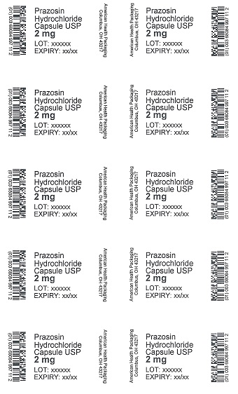 2 mg Prazosin HCl Capsule Blister