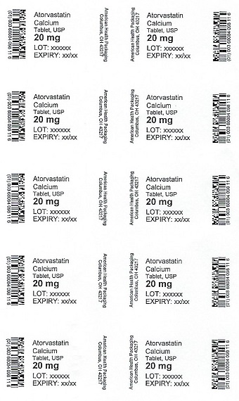 20 mg Atorvastatin Calcium Tablet Blister