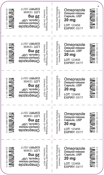 20 mg Omeprazole DR Capsule Blister