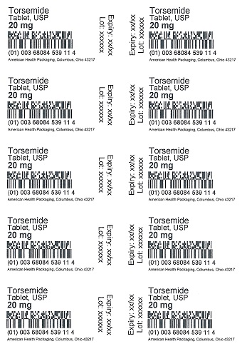 20 mg Torsemide Tablet Blister