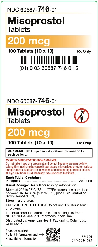 200 mcg Misoprostol Tablets Carton