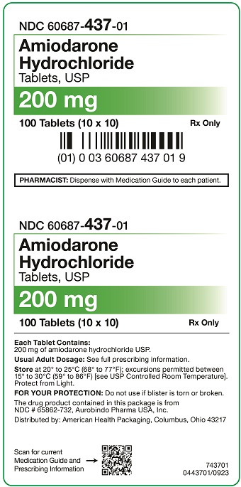 200 mg Amiodarone Hydrochloride Tablets Carton